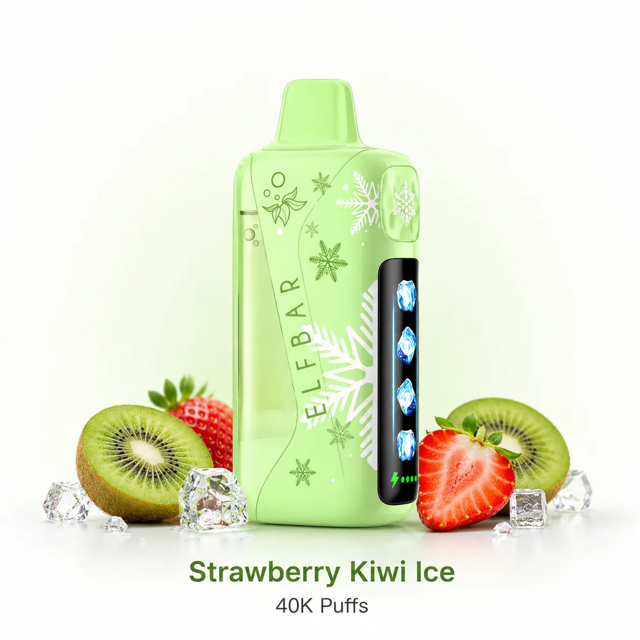 Elf Bar Ice King Pro 40000 Puffs Strawberry Kiwi Ice disposable vape