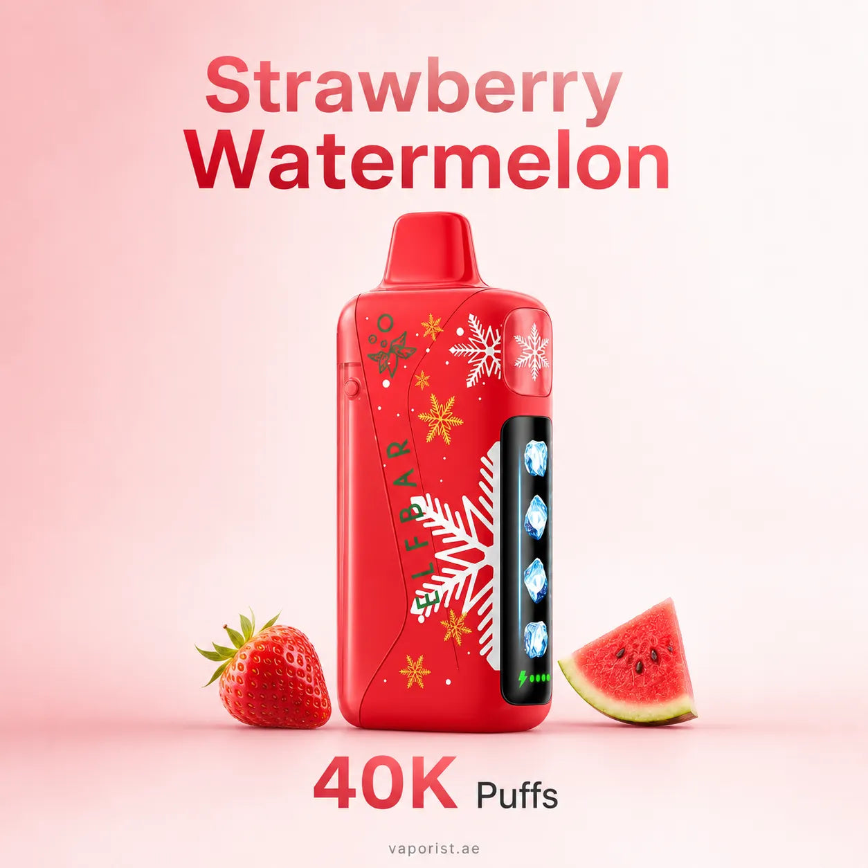 Elf Bar Ice King Pro 40000 Puffs Strawberry Watermelon vape