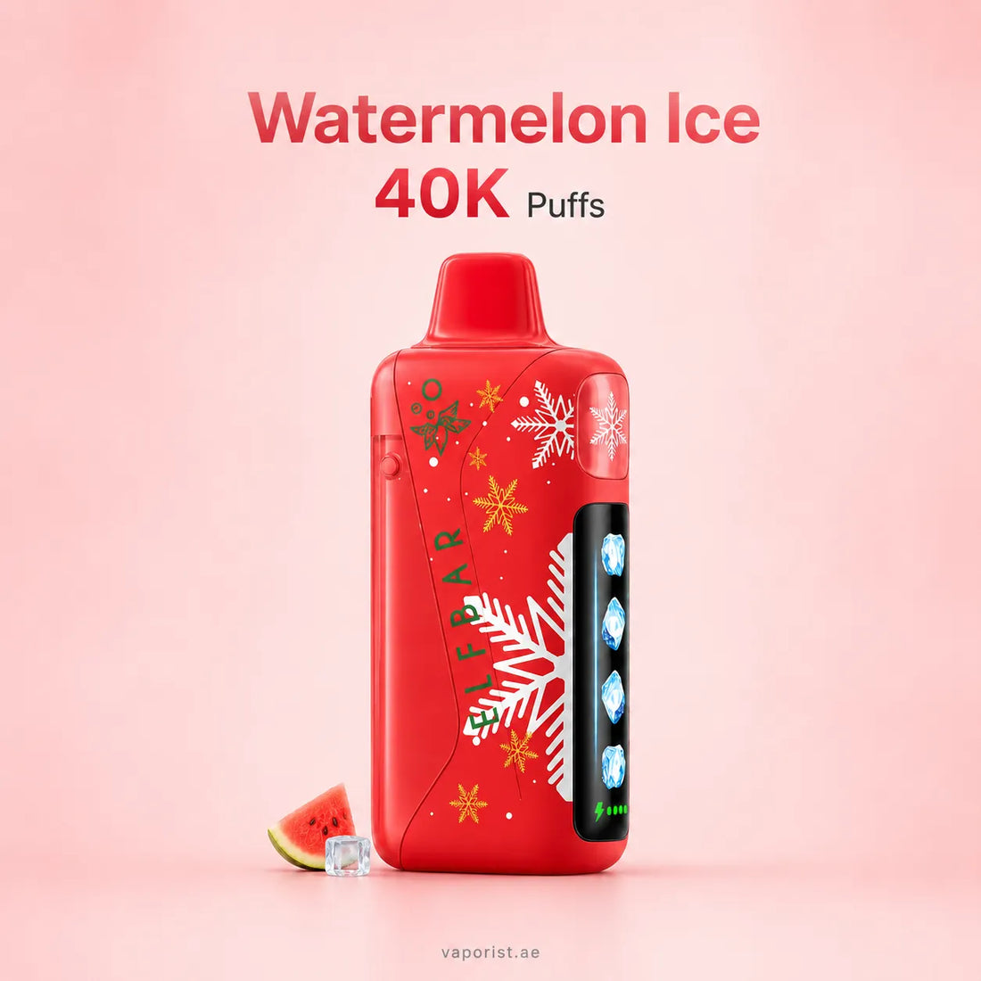 Elf Bar Ice King Pro 40000 Puffs Strawberry Watermelon vape