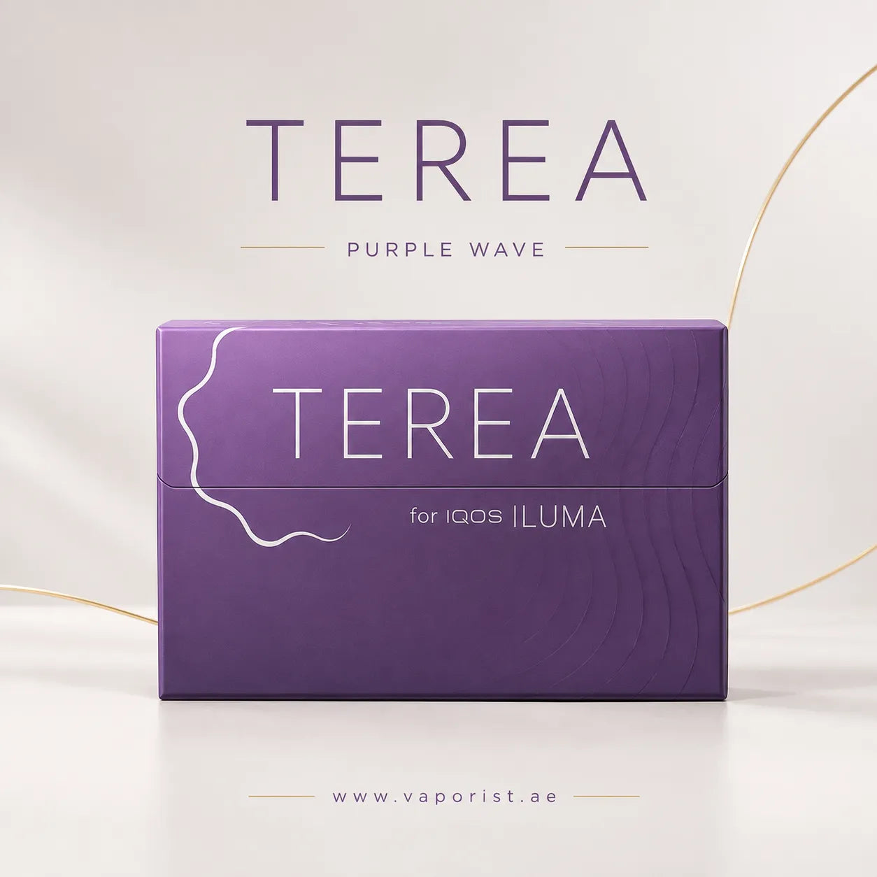 IQOS TEREA Uzbekistan Purple Wave tobacco sticks pack for ILUMA devices