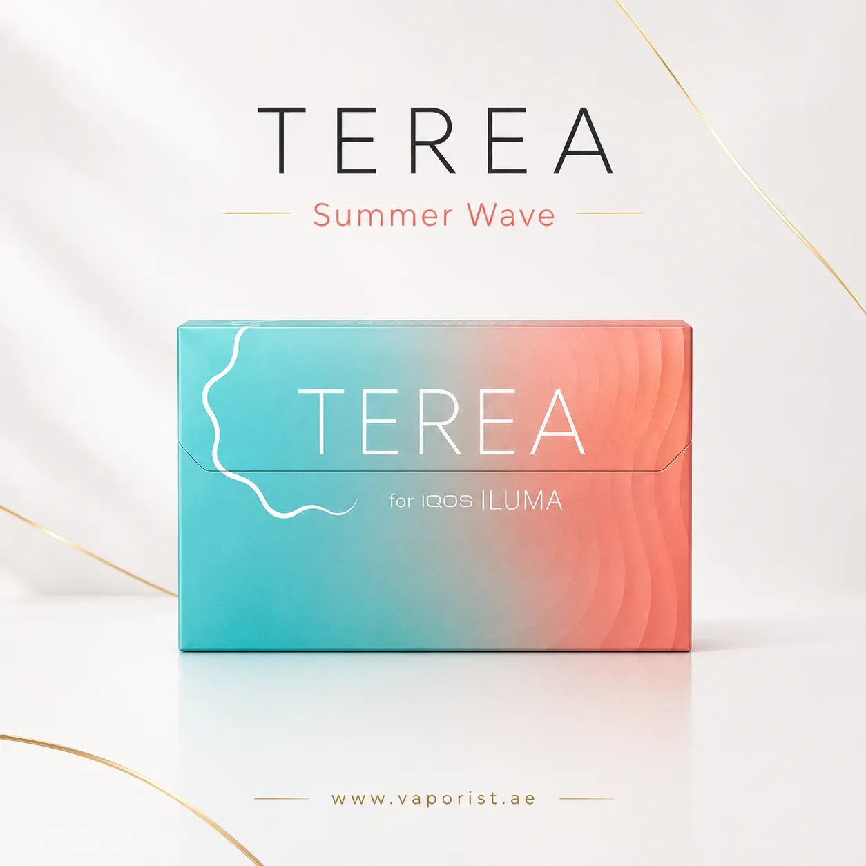 IQOS TEREA Uzbekistan Summer Wave tobacco sticks pack for ILUMA devices