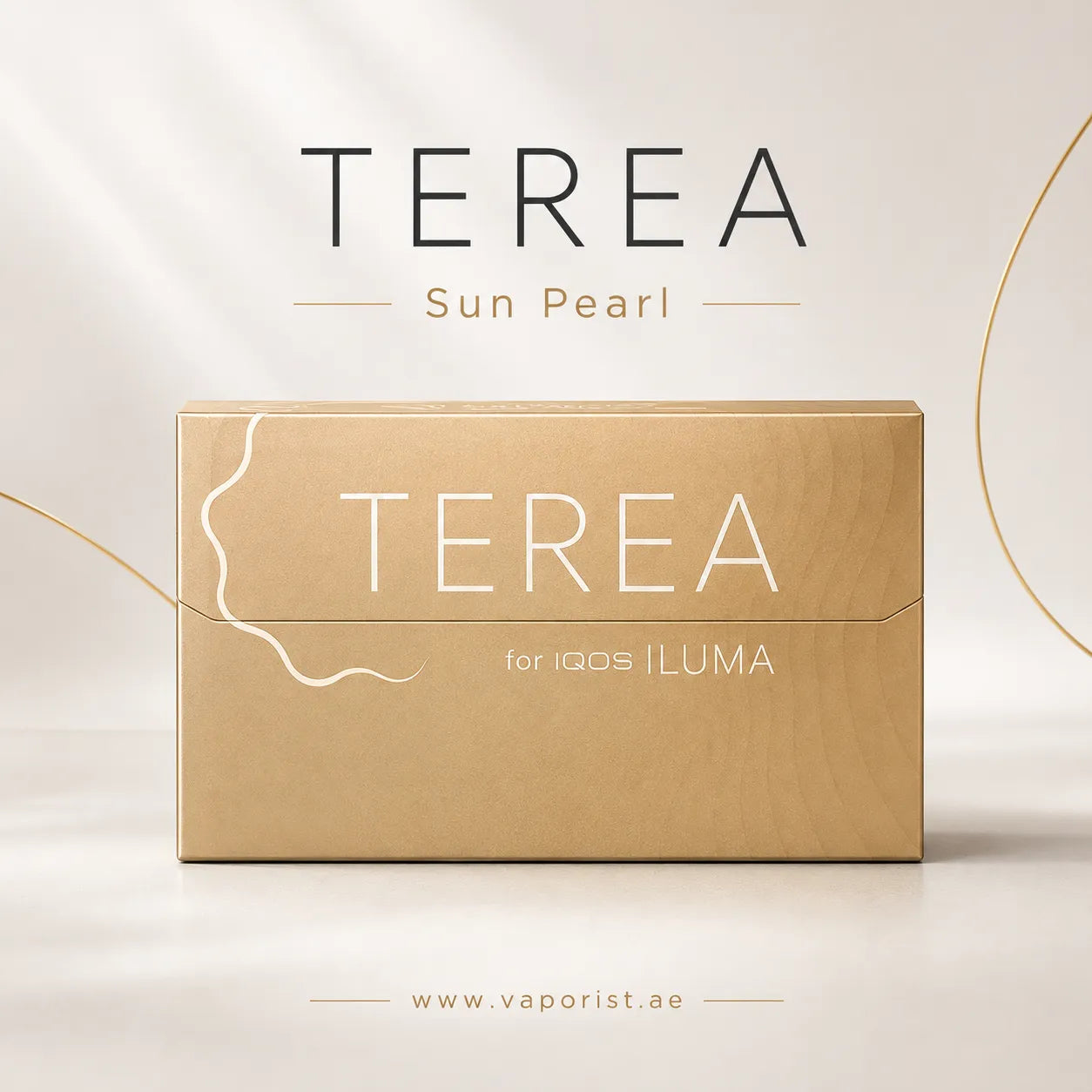 IQOS TEREA Uzbekistan Sun Pearl tobacco sticks pack for ILUMA devices