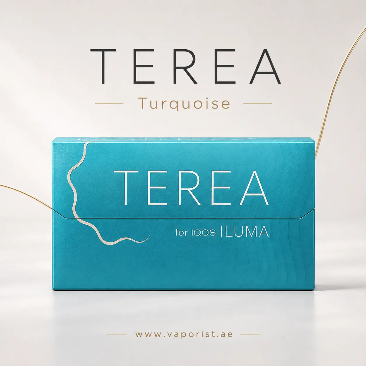 IQOS TEREA Uzbekistan Turquoise tobacco sticks pack for ILUMA devices