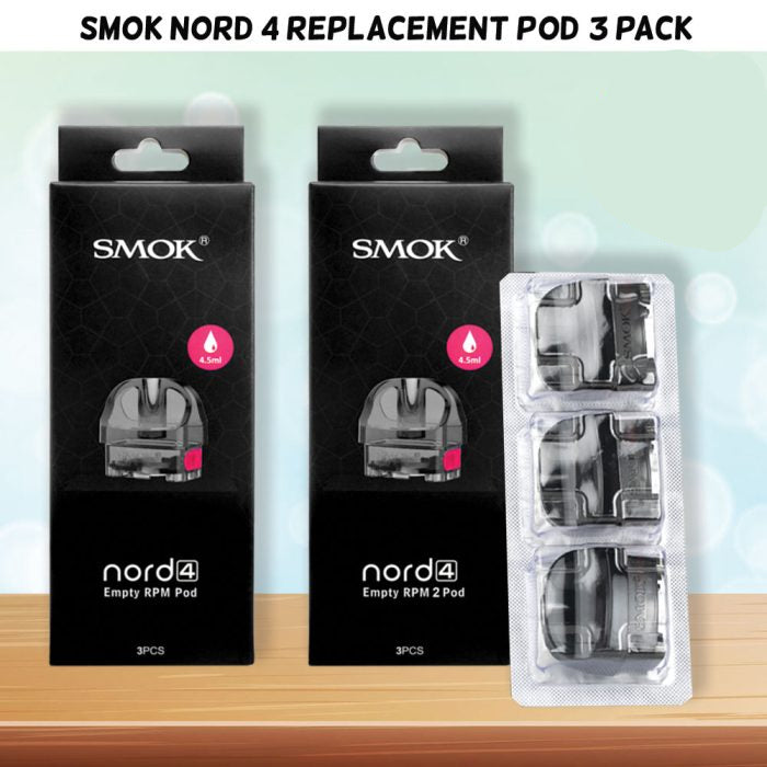SMOK NORD 4 REPLACEMENT POD (3 PACK)