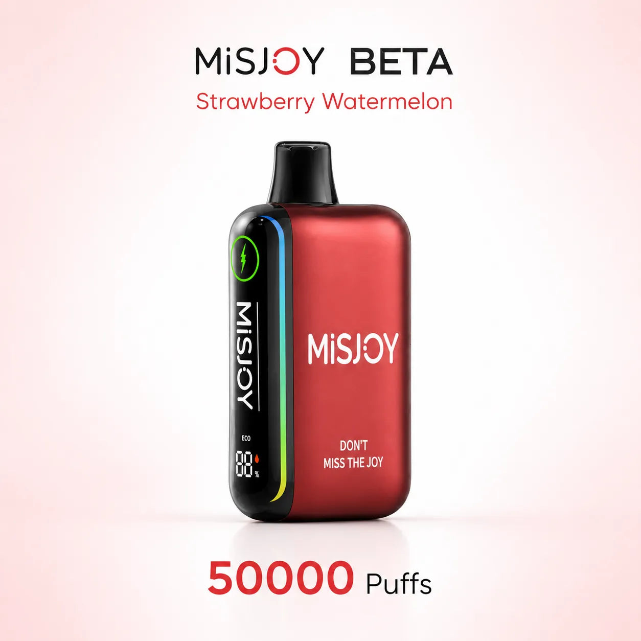 MISJOY Beta 50000 Puffs Strawberry Watermelon disposable vape 