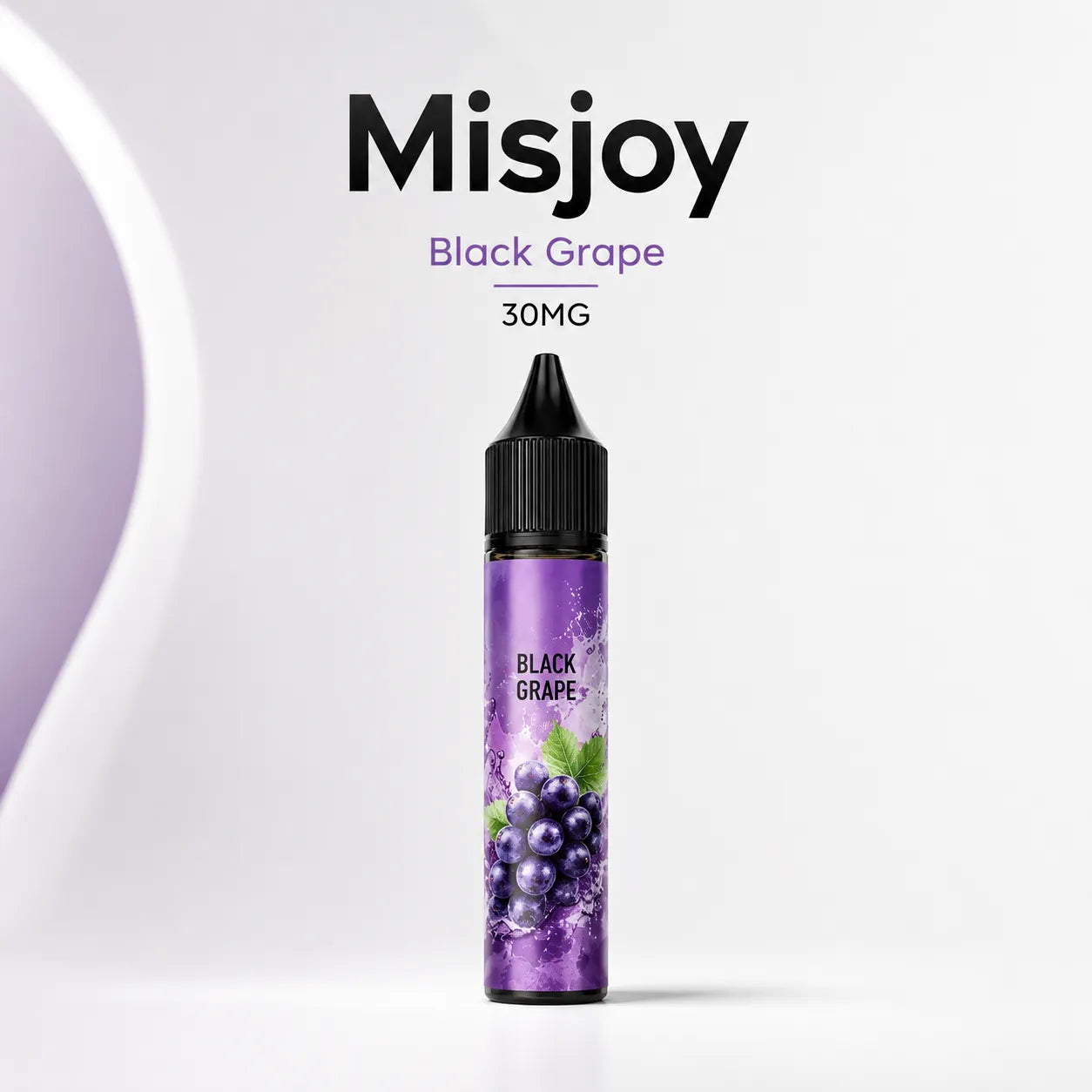 MISJOY Premium Salt Nicotine 30mg Black Grape 30ml e-liquid