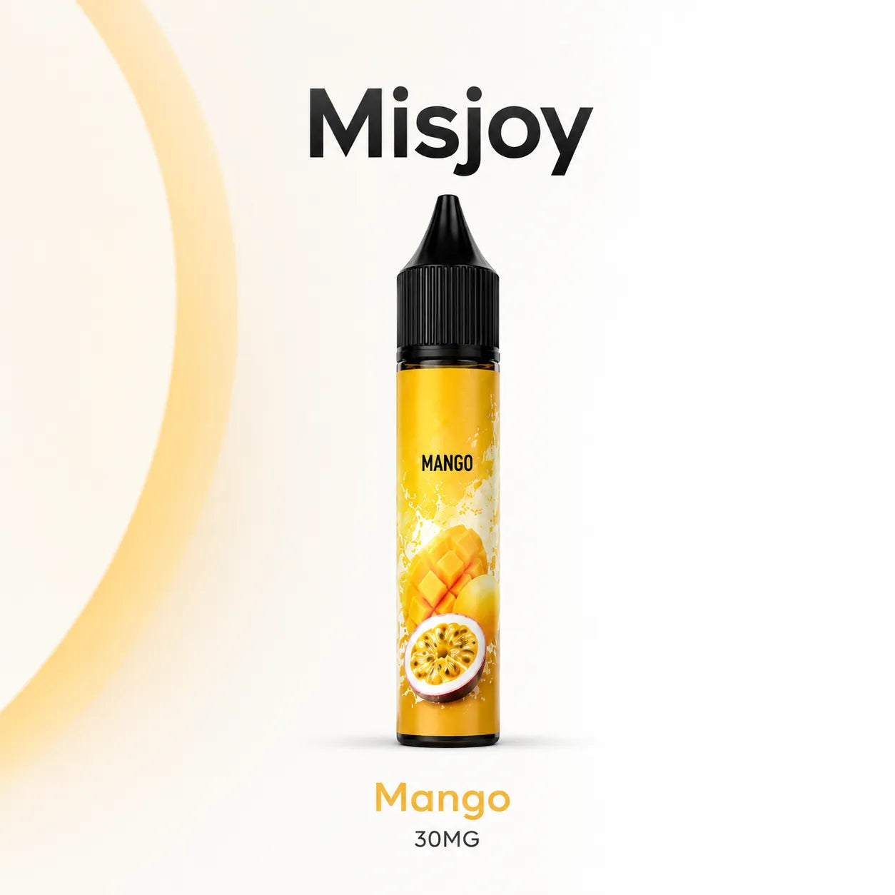 MISJOY Premium Salt Nicotine 30mg Mango flavour 30ml vape e-liquid 