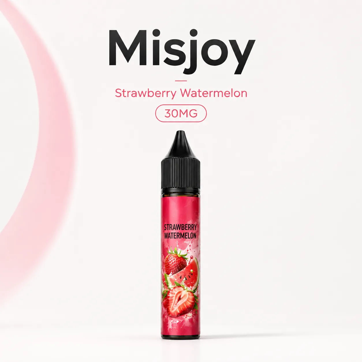 MISJOY Premium Salt Nicotine 30mg Strawberry Watermelon 30ml e-liquid