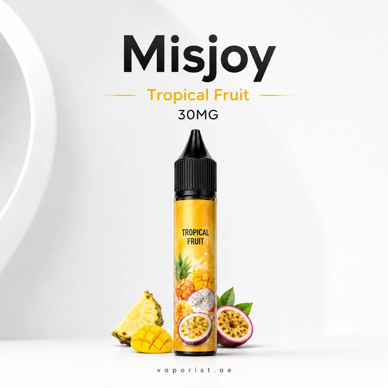 MISJOY Premium Salt Nicotine 30mg Tropical Fruit blend 30ml e-liquid