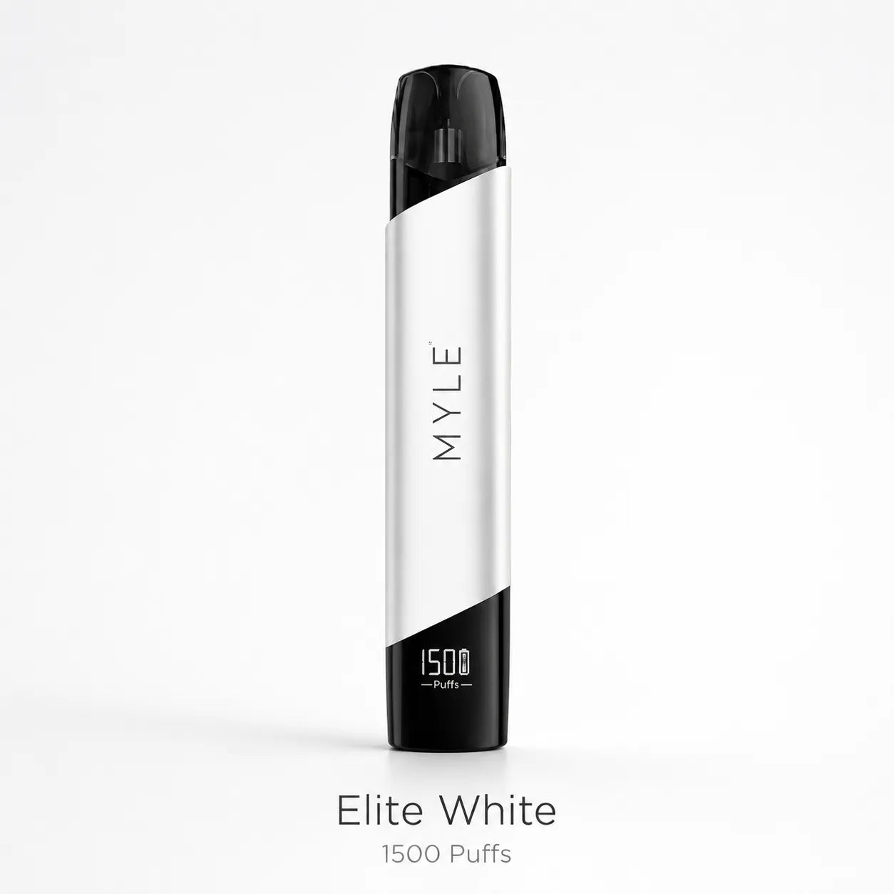 MYLE V5 Meta Pod System Device in Elite White with compact rechargeable design