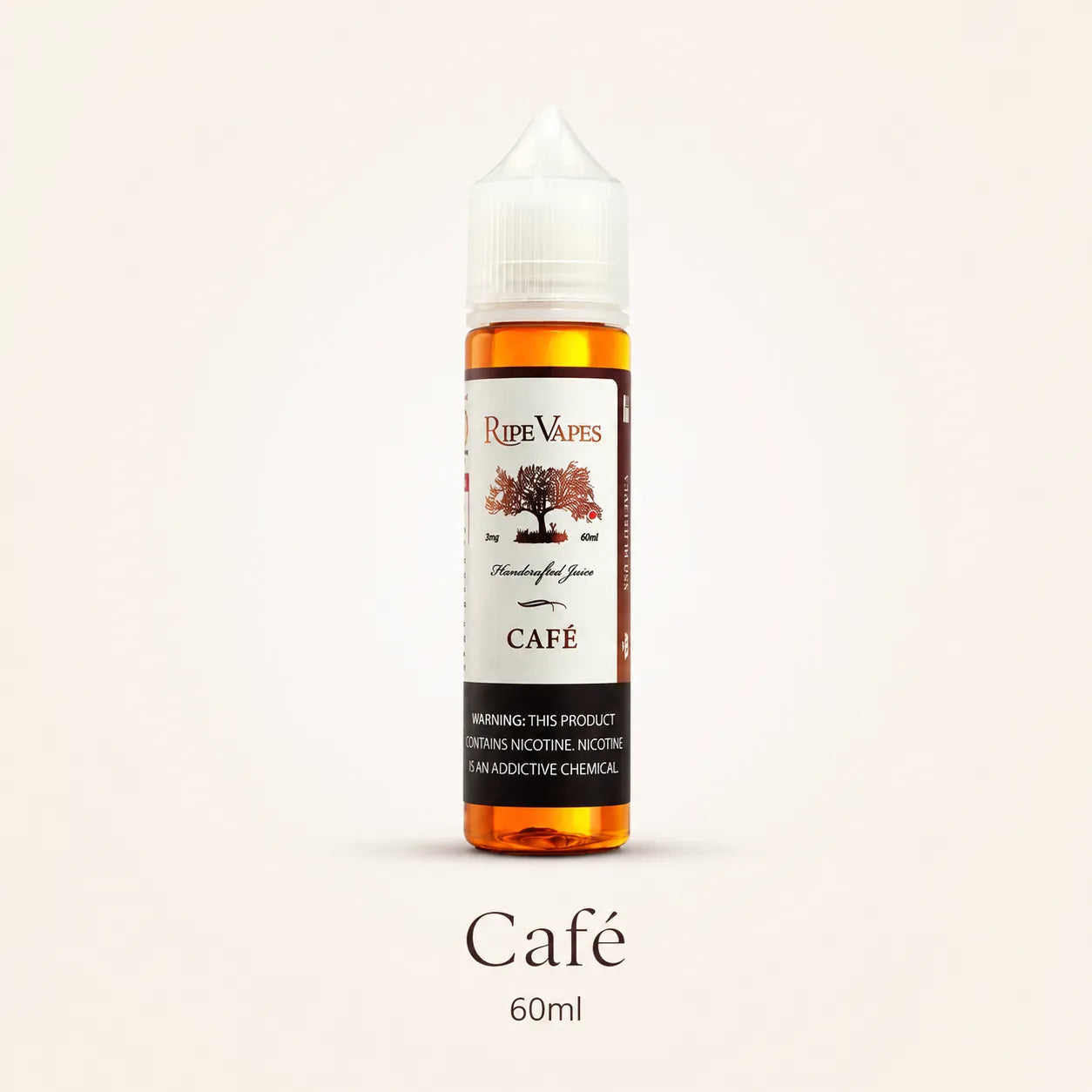 Ripe Vapes 60ml Cafe e-liquid bottle