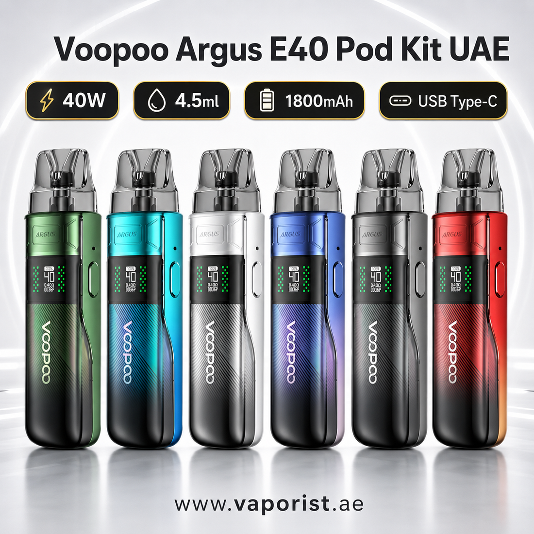 VOOPOO ARGUS E40 Pod Kit 40W