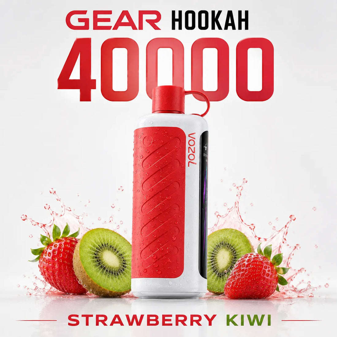 VOZOL Gear Hookah 40000 Puffs Passion Fruit Lychee Orange disposable vape